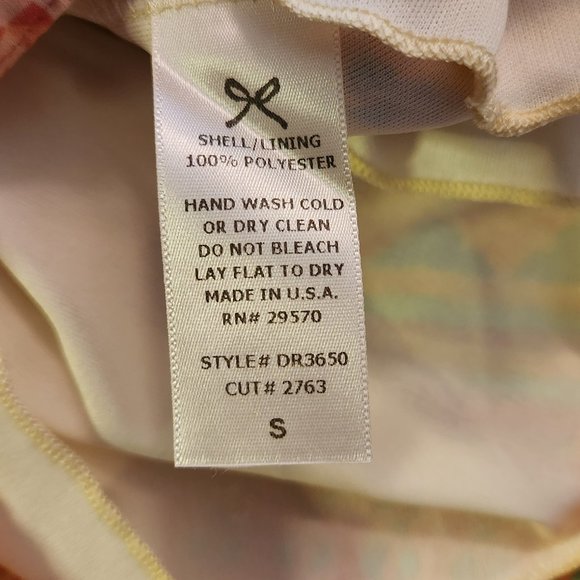 Everly Boho Striped Adjustable Spaghetti Strap Mini Dress Size Small - Picture 12 of 12